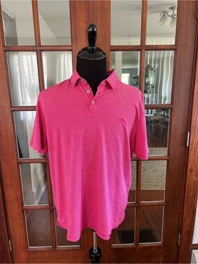 TOMMY BAHAMA Mens Striped Pacific Shore Polo Shirt Size XL